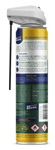 Desengripante BR Brasil spray verso