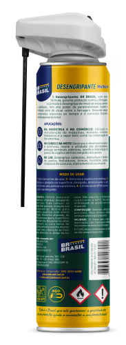 Desengripante BR Brasil spray verso